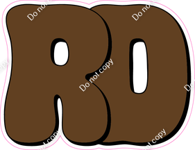 HP 23.5" Individuals - Flat Chocolate RD
