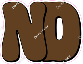 HP 23.5" Individuals - Flat Chocolate ND