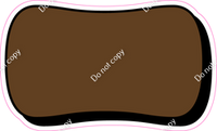 HP 23.5" Individuals - Flat Chocolate Dash