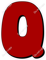 HP 23.5" Individuals - Flat Crimson Q