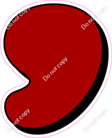 HP 23.5" Individuals - Flat Crimson Apostrophe