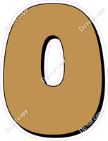 HP 23.5" Individuals - Flat Gold
