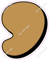 HP 23.5" Individuals - Flat Gold Apostrophe