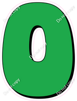 HP 23.5" Individuals - Flat Green O