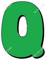 HP 23.5" Individuals - Flat Green Q