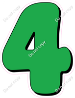 HP 23.5" Individuals - Flat Green 4