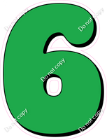 HP 23.5" Individuals - Flat Green 6