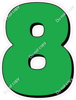 HP 23.5" Individuals - Flat Green 8