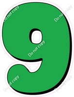 HP 23.5" Individuals - Flat Green 9