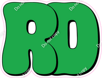 HP 23.5" Individuals - Flat Green RD