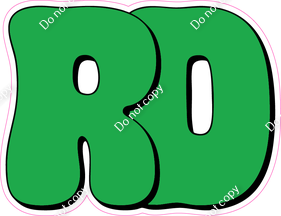 HP 23.5" Individuals - Flat Green RD