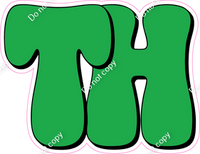 HP 23.5" Individuals - Flat Green TH