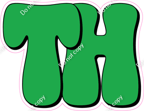 HP 23.5" Individuals - Flat Green TH