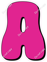 HP 23.5" Individuals - Flat Hot Pink A