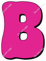 HP 23.5" Individuals - Flat Hot Pink B