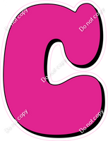 HP 23.5" Individuals - Flat Hot Pink C