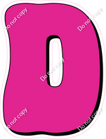HP 23.5" Individuals - Flat Hot Pink D
