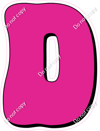 HP 23.5" Individuals - Flat Hot Pink D