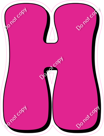 HP 23.5" Individuals - Flat Hot Pink H