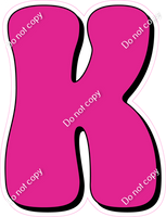 HP 23.5" Individuals - Flat Hot Pink K
