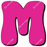 HP 23.5" Individuals - Flat Hot Pink M