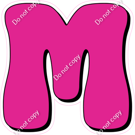 HP 23.5" Individuals - Flat Hot Pink M