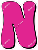 HP 23.5" Individuals - Flat Hot Pink N