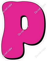 HP 23.5" Individuals - Flat Hot Pink P