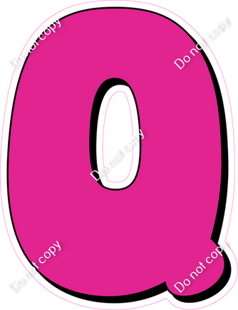 HP 23.5" Individuals - Flat Hot Pink Q