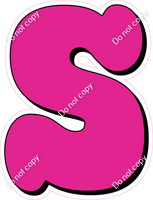 HP 23.5" Individuals - Flat Hot Pink S