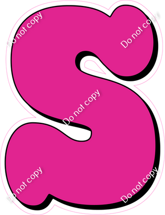 HP 23.5" Individuals - Flat Hot Pink S