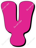 HP 23.5" Individuals - Flat Hot Pink Y
