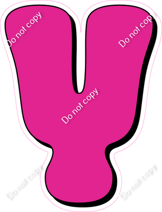 HP 23.5" Individuals - Flat Hot Pink Y