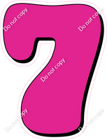 HP 23.5" Individuals - Flat Hot Pink 7