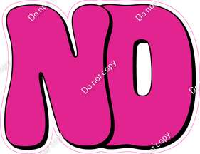 HP 23.5" Individuals - Flat Hot Pink ND