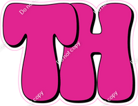 HP 23.5" Individuals - Flat Hot Pink TH