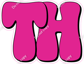 HP 23.5" Individuals - Flat Hot Pink TH