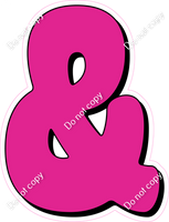 HP 23.5" Individuals - Flat Hot Pink &