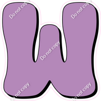 HP 23.5" Individuals - Flat Lavender W