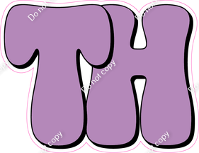 HP 23.5" Individuals - Flat Lavender TH