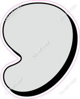 HP 23.5" Individuals - Flat Light Grey Apostrophe