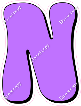 HP 23.5" Individuals - Flat Lilac N