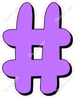 HP 23.5" Individuals - Flat Lilac #
