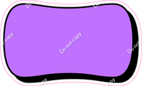 HP 23.5" Individuals - Flat Lilac Dash