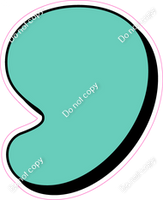 HP 23.5" Individuals - Flat Mint Apostrophe