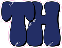 HP 23.5" Individuals - Flat Navy Blue TH