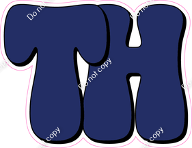 HP 23.5" Individuals - Flat Navy Blue TH