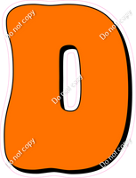 HP 23.5" Individuals - Flat Orange D