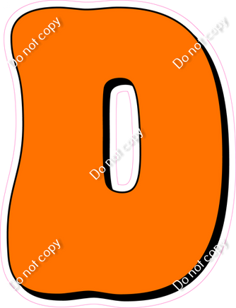 HP 23.5" Individuals - Flat Orange D