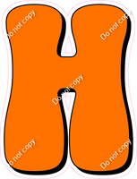 HP 23.5" Individuals - Flat Orange H